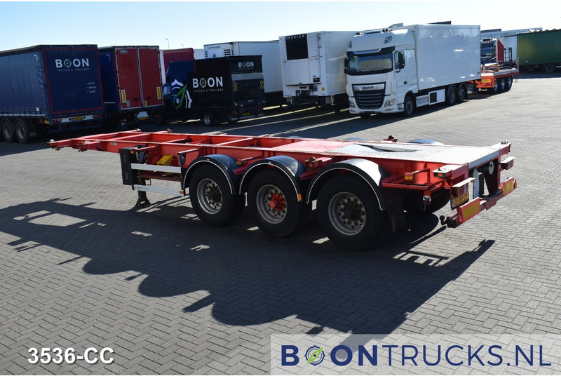 Burg BPO 12 27CDM12 TANK CHASSIS | 20-30ft * 3800 Kg * NL TRAILER - Container/ Wechselfahrgestell Auflieger: das Bild 3 Burg BPO 12 27CDM12 TANK CHASSIS | 20-30ft * 3800 Kg * NL TRAILER - Container/ Wechselfahrgestell Auflieger: das Bild 3
