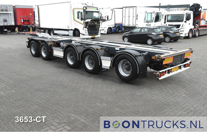 D-Tec CT-60-05D COMBITRAILER | 2x20-30-40-45ft HC * 3x STEERING * 3x LIFT AXLE * NL TRAILER - Container/ Wechselfahrgestell Auflieger: das Bild 3 D-Tec CT-60-05D COMBITRAILER | 2x20-30-40-45ft HC * 3x STEERING * 3x LIFT AXLE * NL TRAILER - Container/ Wechselfahrgestell Auflieger: das Bild 3