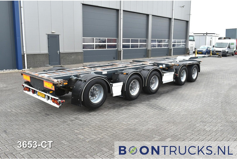 D-Tec CT-60-05D COMBITRAILER | 2x20-30-40-45ft HC * 3x STEERING * 3x LIFT AXLE * NL TRAILER - Container/ Wechselfahrgestell Auflieger: das Bild 1 D-Tec CT-60-05D COMBITRAILER | 2x20-30-40-45ft HC * 3x STEERING * 3x LIFT AXLE * NL TRAILER - Container/ Wechselfahrgestell Auflieger: das Bild 1