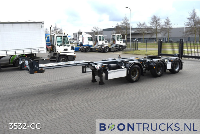 D-Tec CTD-40-03D COMBIDOLLY | LZV * 20ft * STUURAS * LIFTAS * NL TRAILE - Container/ Wechselfahrgestell Auflieger: das Bild 5 D-Tec CTD-40-03D COMBIDOLLY | LZV * 20ft * STUURAS * LIFTAS * NL TRAILE - Container/ Wechselfahrgestell Auflieger: das Bild 5