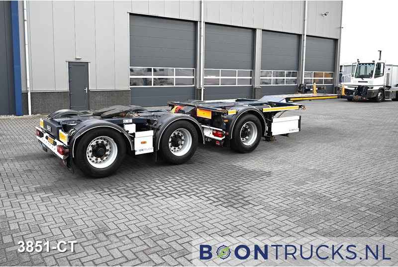 D-Tec CTD-41-03D COMBIDOLLY | LZV * 20ft * 2x STUURAS * 1x LIFTAS * NL TRAILER * APK 03-2026 - Container/ Wechselfahrgestell Auflieger: das Bild 1 D-Tec CTD-41-03D COMBIDOLLY | LZV * 20ft * 2x STUURAS * 1x LIFTAS * NL TRAILER * APK 03-2026 - Container/ Wechselfahrgestell Auflieger: das Bild 1