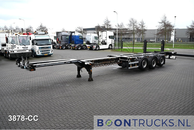 D-Tec FLEXITRAILER LS | 2x20-30-40-45ft HC * 2x LIFT AXLE * BPW / DISC * 2x EXTENDABLE - Container/ Wechselfahrgestell Auflieger: das Bild 5 D-Tec FLEXITRAILER LS | 2x20-30-40-45ft HC * 2x LIFT AXLE * BPW / DISC * 2x EXTENDABLE - Container/ Wechselfahrgestell Auflieger: das Bild 5