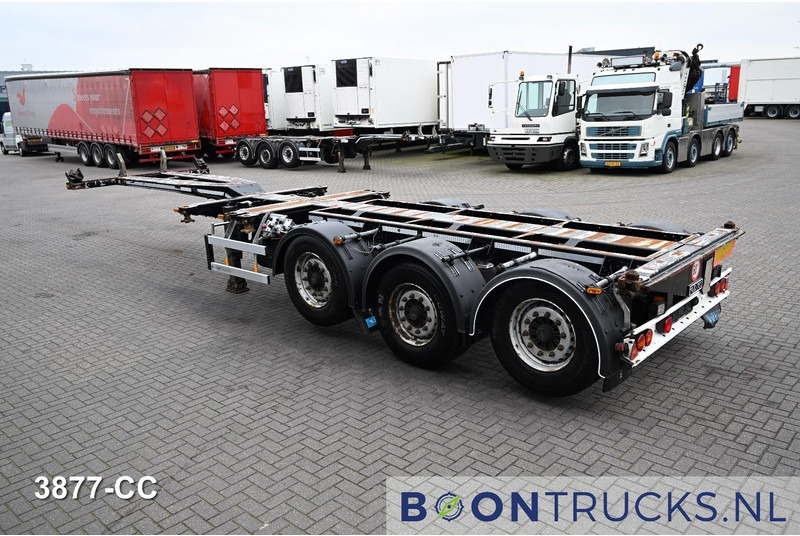D-Tec FLEXITRAILER LS | 2x20-30-40-45ft HC * 2x LIFT AXLE * BPW / DISC * 2x EXTENDABLE - Container/ Wechselfahrgestell Auflieger: das Bild 3 D-Tec FLEXITRAILER LS | 2x20-30-40-45ft HC * 2x LIFT AXLE * BPW / DISC * 2x EXTENDABLE - Container/ Wechselfahrgestell Auflieger: das Bild 3