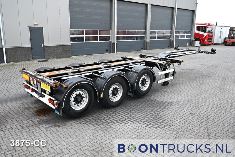 D-Tec FLEXITRAILER LS | 2x20-30-40-45ft HC * 2x LIFTAS * BPW / SCHIJF * APK 01-2027 - Container/ Wechselfahrgestell Auflieger: das Bild 1 D-Tec FLEXITRAILER LS | 2x20-30-40-45ft HC * 2x LIFTAS * BPW / SCHIJF * APK 01-2027 - Container/ Wechselfahrgestell Auflieger: das Bild 1