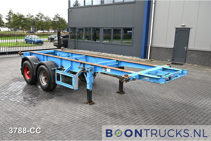 KOHLER CS 20/2 CHASSIS | 20ft * STEEL SUSPENSION * BPW - Container/ Wechselfahrgestell Auflieger: das Bild 3 KOHLER CS 20/2 CHASSIS | 20ft * STEEL SUSPENSION * BPW - Container/ Wechselfahrgestell Auflieger: das Bild 3