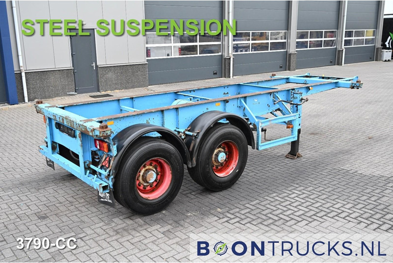 KOHLER CS 20/2 CHASSIS | 20ft * STEEL SUSPENSION * SAF / DRUM * 6x AVAILABLE - Container/ Wechselfahrgestell Auflieger: das Bild 1 KOHLER CS 20/2 CHASSIS | 20ft * STEEL SUSPENSION * SAF / DRUM * 6x AVAILABLE - Container/ Wechselfahrgestell Auflieger: das Bild 1