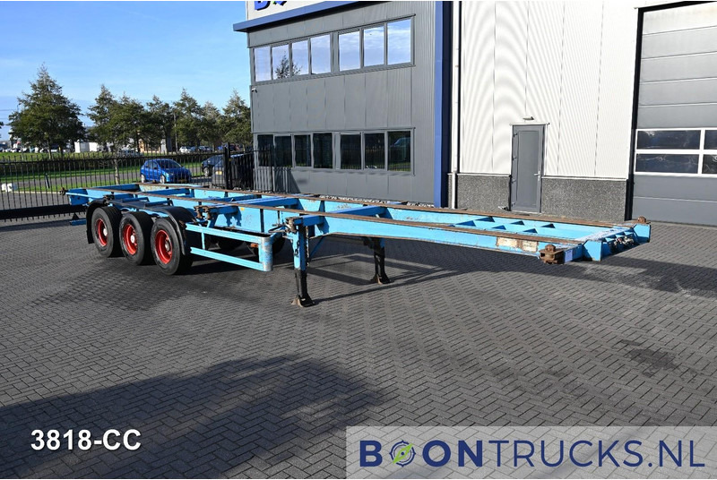 KOHLER CS 40/220/3 FIXED CHASSIS | 2x20-30-40ft * STEEL SUSPENSION * SAF / DRUM - Container/ Wechselfahrgestell Auflieger: das Bild 4 KOHLER CS 40/220/3 FIXED CHASSIS | 2x20-30-40ft * STEEL SUSPENSION * SAF / DRUM - Container/ Wechselfahrgestell Auflieger: das Bild 4