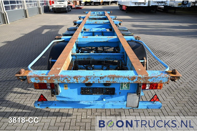 KOHLER CS 40/220/3 FIXED CHASSIS | 2x20-30-40ft * STEEL SUSPENSION * SAF / DRUM - Container/ Wechselfahrgestell Auflieger: das Bild 2 KOHLER CS 40/220/3 FIXED CHASSIS | 2x20-30-40ft * STEEL SUSPENSION * SAF / DRUM - Container/ Wechselfahrgestell Auflieger: das Bild 2