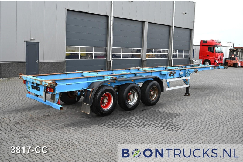 KOHLER CS 40/220/3 FIXXED CHASSIS | 2x20-30-40ft * STEEL SUSPENSION * 5150 KG - Container/ Wechselfahrgestell Auflieger: das Bild 1 KOHLER CS 40/220/3 FIXXED CHASSIS | 2x20-30-40ft * STEEL SUSPENSION * 5150 KG - Container/ Wechselfahrgestell Auflieger: das Bild 1