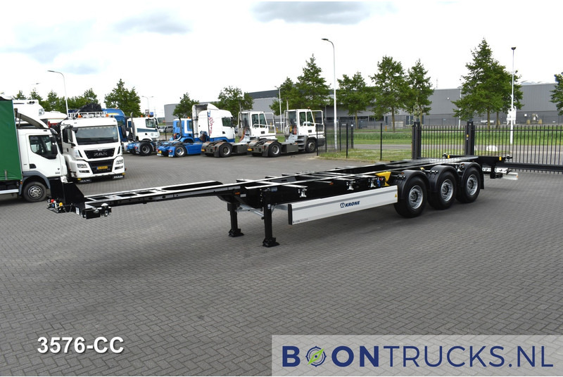Krone SD BOX LINER NEW / UNREGISTERED | 2x20-40-45ft * LIFT AXLE * DISC BRAKES - Container/ Wechselfahrgestell Auflieger: das Bild 5 Krone SD BOX LINER NEW / UNREGISTERED | 2x20-40-45ft * LIFT AXLE * DISC BRAKES - Container/ Wechselfahrgestell Auflieger: das Bild 5