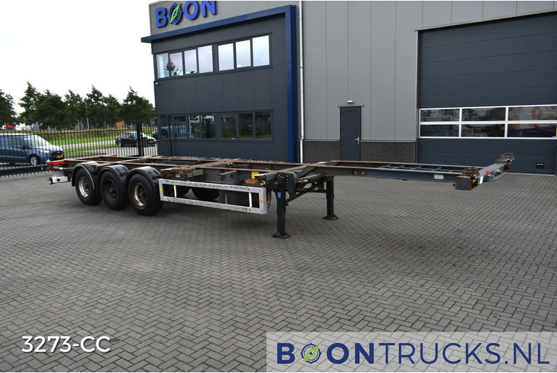 Krone SDC 27 FIXED | 2x20-30-40ft HC * LIFT AXLE * NL TRAILER - Container/ Wechselfahrgestell Auflieger: das Bild 4 Krone SDC 27 FIXED | 2x20-30-40ft HC * LIFT AXLE * NL TRAILER - Container/ Wechselfahrgestell Auflieger: das Bild 4