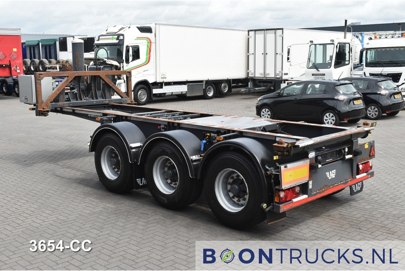 LAG O-3-CC | 20ft TIPPING CHASSIS * 24v SELF SUPPORT * LIFT AXLE * BPW / DISC - Container/ Wechselfahrgestell Auflieger: das Bild 2 LAG O-3-CC | 20ft TIPPING CHASSIS * 24v SELF SUPPORT * LIFT AXLE * BPW / DISC - Container/ Wechselfahrgestell Auflieger: das Bild 2