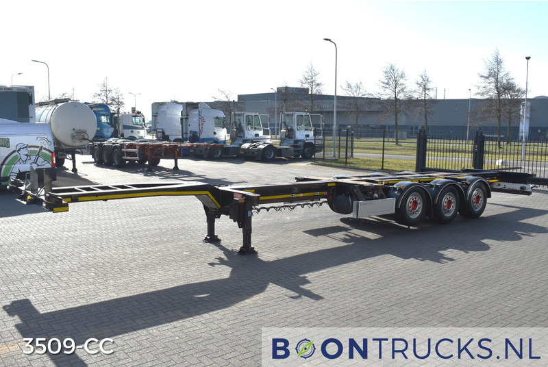 Pacton ET3 | 2x20-30-40-45ft HC * 2x EXTENDABLE * SAF / DISC * NL TRAILER - Container/ Wechselfahrgestell Auflieger: das Bild 5 Pacton ET3 | 2x20-30-40-45ft HC * 2x EXTENDABLE * SAF / DISC * NL TRAILER - Container/ Wechselfahrgestell Auflieger: das Bild 5