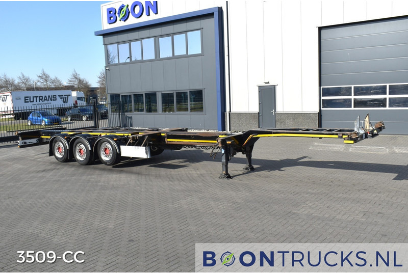 Pacton ET3 | 2x20-30-40-45ft HC * 2x EXTENDABLE * SAF / DISC * NL TRAILER - Container/ Wechselfahrgestell Auflieger: das Bild 4 Pacton ET3 | 2x20-30-40-45ft HC * 2x EXTENDABLE * SAF / DISC * NL TRAILER - Container/ Wechselfahrgestell Auflieger: das Bild 4