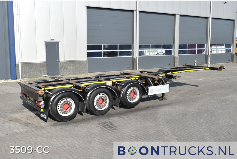 Pacton ET3 | 2x20-30-40-45ft HC * 2x EXTENDABLE * SAF / DISC * NL TRAILER - Container/ Wechselfahrgestell Auflieger: das Bild 1 Pacton ET3 | 2x20-30-40-45ft HC * 2x EXTENDABLE * SAF / DISC * NL TRAILER - Container/ Wechselfahrgestell Auflieger: das Bild 1