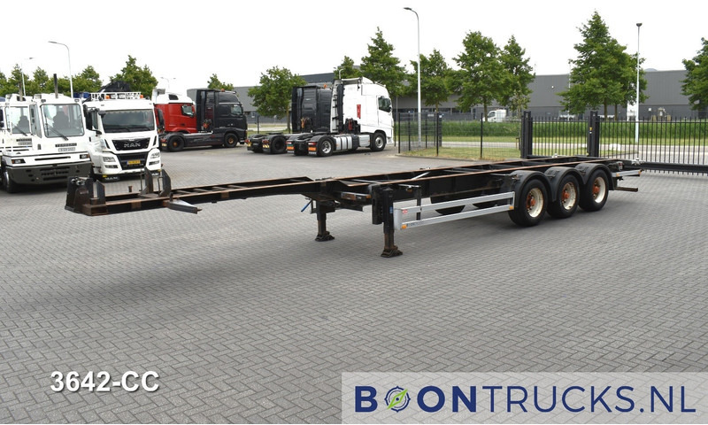 Pacton T3-007 FIXED CHASSIS | 40-45ft HC * 4500 Kg * BPW/DRUM * NL TRAILER - Container/ Wechselfahrgestell Auflieger: das Bild 4 Pacton T3-007 FIXED CHASSIS | 40-45ft HC * 4500 Kg * BPW/DRUM * NL TRAILER - Container/ Wechselfahrgestell Auflieger: das Bild 4