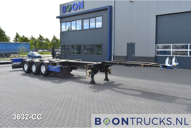 Pacton T3-010 | 2x20-30-40-45ft HC * LIFT AXLE * SAF/DISC * NL TRAILER * APK 10-2025 - Container/ Wechselfahrgestell Auflieger: das Bild 4 Pacton T3-010 | 2x20-30-40-45ft HC * LIFT AXLE * SAF/DISC * NL TRAILER * APK 10-2025 - Container/ Wechselfahrgestell Auflieger: das Bild 4