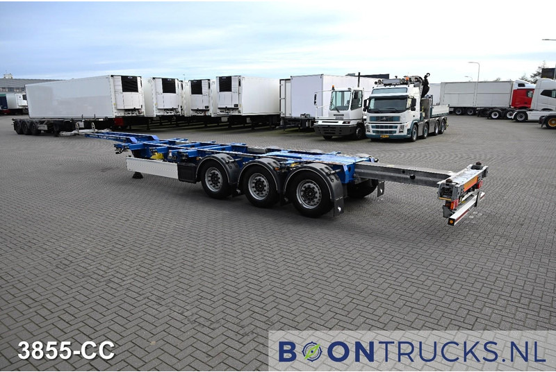 Schmitz Cargobull SCB*S3B | 2x20-30-40-45ft HC * LIFT AXLE * DISC BRAKE * EXTENDABLE REAR - Container/ Wechselfahrgestell Auflieger: das Bild 3 Schmitz Cargobull SCB*S3B | 2x20-30-40-45ft HC * LIFT AXLE * DISC BRAKE * EXTENDABLE REAR - Container/ Wechselfahrgestell Auflieger: das Bild 3
