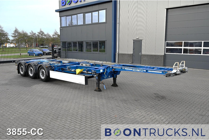 Schmitz Cargobull SCB*S3B | 2x20-30-40-45ft HC * LIFT AXLE * DISC BRAKE * EXTENDABLE REAR - Container/ Wechselfahrgestell Auflieger: das Bild 4 Schmitz Cargobull SCB*S3B | 2x20-30-40-45ft HC * LIFT AXLE * DISC BRAKE * EXTENDABLE REAR - Container/ Wechselfahrgestell Auflieger: das Bild 4