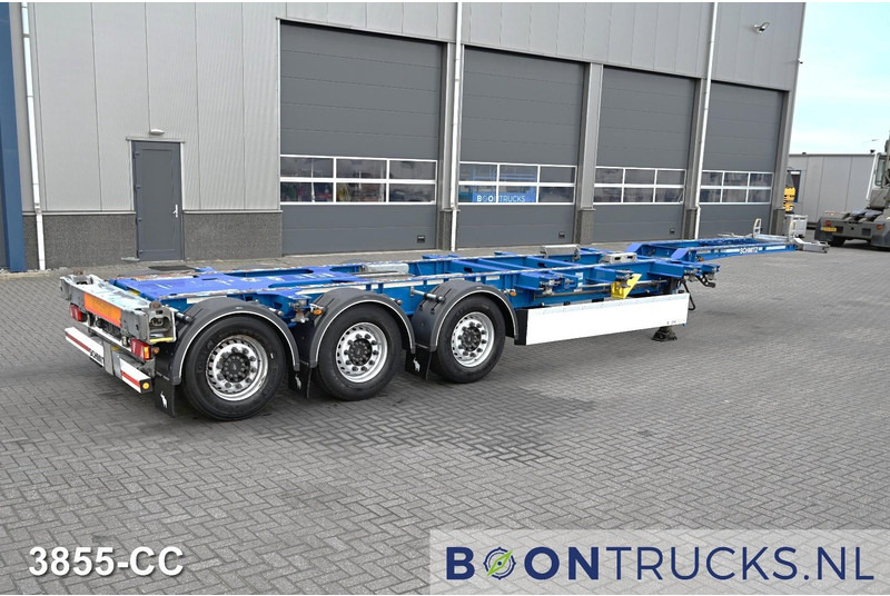 Schmitz Cargobull SCB*S3B | 2x20-30-40-45ft HC * LIFT AXLE * DISC BRAKE * EXTENDABLE REAR - Container/ Wechselfahrgestell Auflieger: das Bild 1 Schmitz Cargobull SCB*S3B | 2x20-30-40-45ft HC * LIFT AXLE * DISC BRAKE * EXTENDABLE REAR - Container/ Wechselfahrgestell Auflieger: das Bild 1