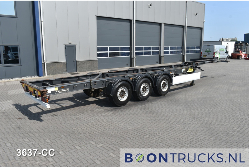 Schmitz Cargobull SCF 24 G LIGHT FIXED CHASSIS | 45ft HC * 4400 Kg * DISC BRAKES * NL TRAILER * APK 04-2026 - Container/ Wechselfahrgestell Auflieger: das Bild 1 Schmitz Cargobull SCF 24 G LIGHT FIXED CHASSIS | 45ft HC * 4400 Kg * DISC BRAKES * NL TRAILER * APK 04-2026 - Container/ Wechselfahrgestell Auflieger: das Bild 1