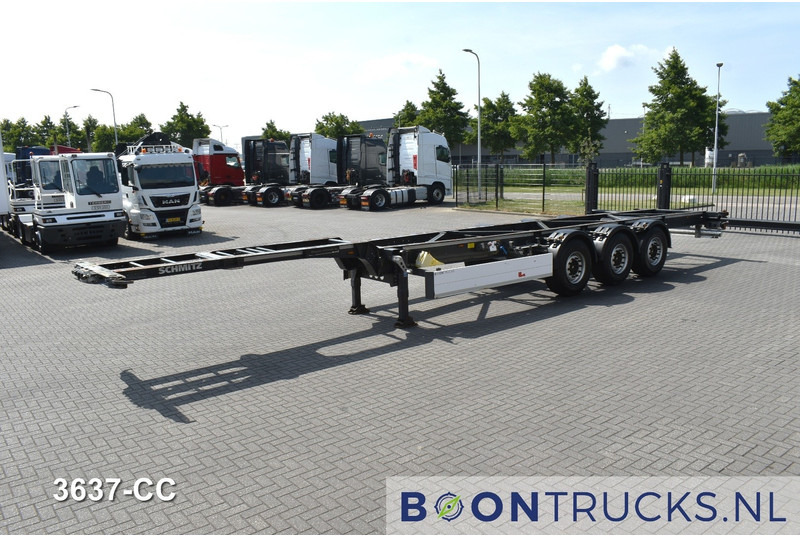 Schmitz Cargobull SCF 24 G LIGHT FIXED CHASSIS | 45ft HC * 4400 Kg * DISC BRAKES * NL TRAILER * APK 04-2026 - Container/ Wechselfahrgestell Auflieger: das Bild 4 Schmitz Cargobull SCF 24 G LIGHT FIXED CHASSIS | 45ft HC * 4400 Kg * DISC BRAKES * NL TRAILER * APK 04-2026 - Container/ Wechselfahrgestell Auflieger: das Bild 4