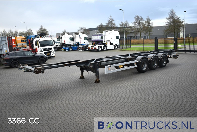 Van Hool 3B2015 FIXED CHASSIS | 2x20-40ft HC * 4600 Kg * NL TRAILER - Container/ Wechselfahrgestell Auflieger: das Bild 4 Van Hool 3B2015 FIXED CHASSIS | 2x20-40ft HC * 4600 Kg * NL TRAILER - Container/ Wechselfahrgestell Auflieger: das Bild 4