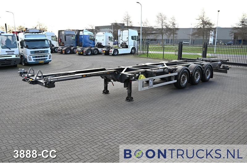 Van Hool A3C002 | 2x20-30-40-45ft HC * LIFT AXLE * DISC BRAKE * EXTENDABLE REAR - Container/ Wechselfahrgestell Auflieger: das Bild 5 Van Hool A3C002 | 2x20-30-40-45ft HC * LIFT AXLE * DISC BRAKE * EXTENDABLE REAR - Container/ Wechselfahrgestell Auflieger: das Bild 5