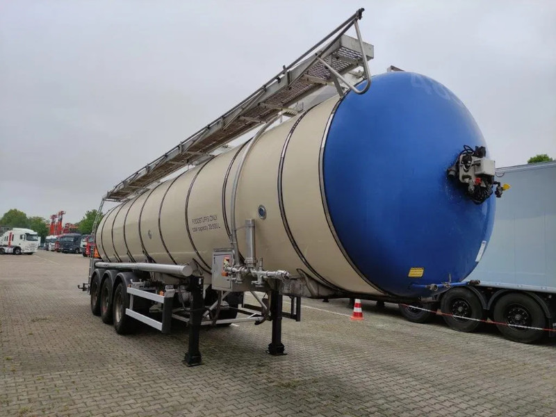 Feldbinder 33500 liter 3 kamer tankoplegger met Unibloc electric pomp - Tankauflieger: das Bild 5 Feldbinder 33500 liter 3 kamer tankoplegger met Unibloc electric pomp - Tankauflieger: das Bild 5