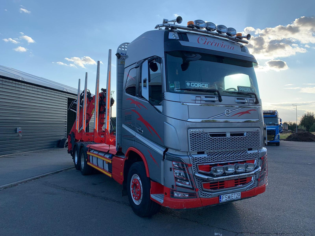 VOLVO FH16 650 - Holztransporter: das Bild 2 VOLVO FH16 650 - Holztransporter: das Bild 2