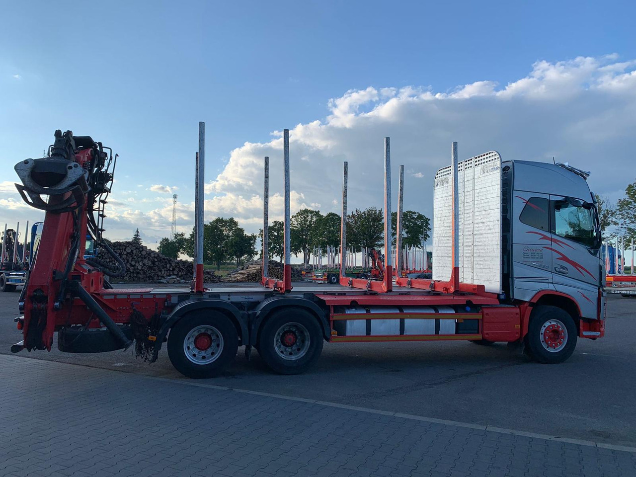 VOLVO FH16 650 - Holztransporter: das Bild 4 VOLVO FH16 650 - Holztransporter: das Bild 4