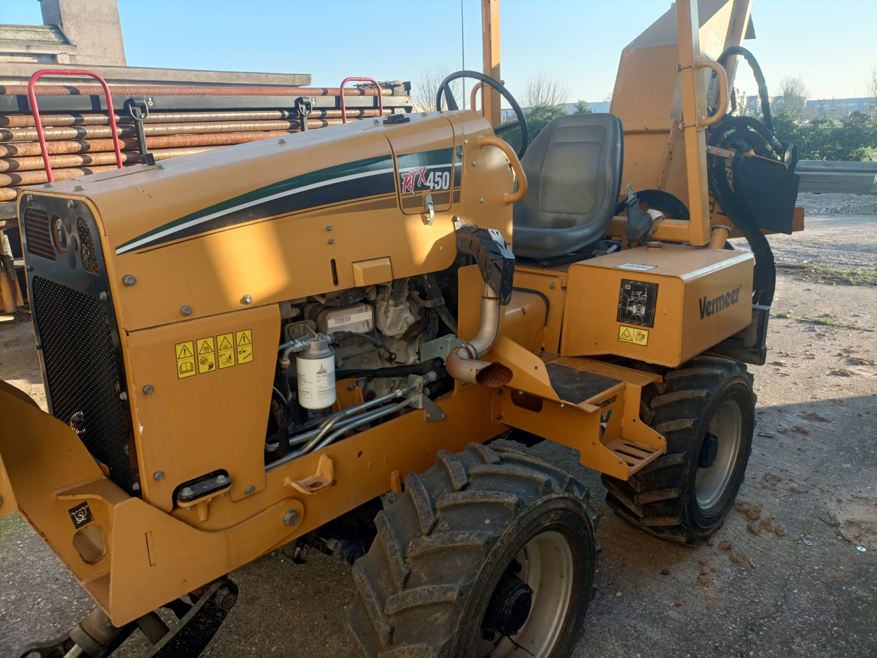 Vermeer RTX450 - Grabenbagger/ Grabenfräse: das Bild 2 Vermeer RTX450 - Grabenbagger/ Grabenfräse: das Bild 2