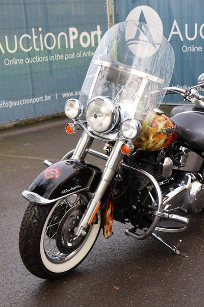 Motorrad Harley-Davidson Softail Deluxe: das Bild 10 Motorrad Harley-Davidson Softail Deluxe: das Bild 10