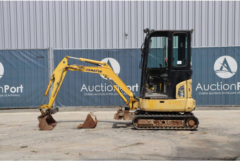 Komatsu PC18MR - Minibagger: das Bild 2 Komatsu PC18MR - Minibagger: das Bild 2