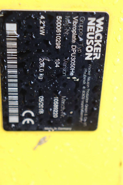 Rüttelplatte Neuson DPU3050: das Bild 17