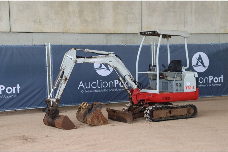Minibagger Takeuchi TB016: das Bild 9