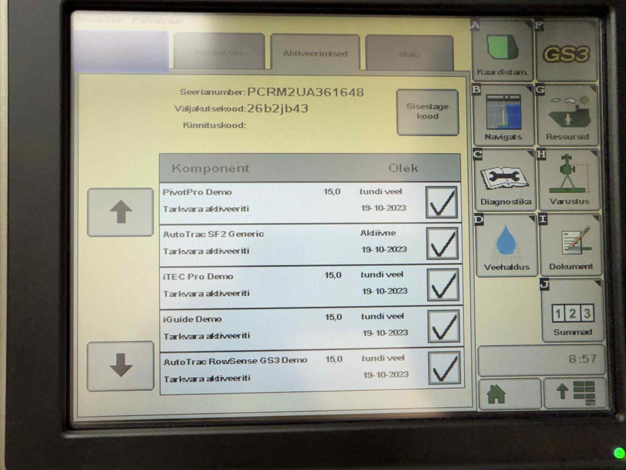 JOHN DEERE Starfire - Navigationssystem für Traktor: das Bild 5 JOHN DEERE Starfire - Navigationssystem für Traktor: das Bild 5