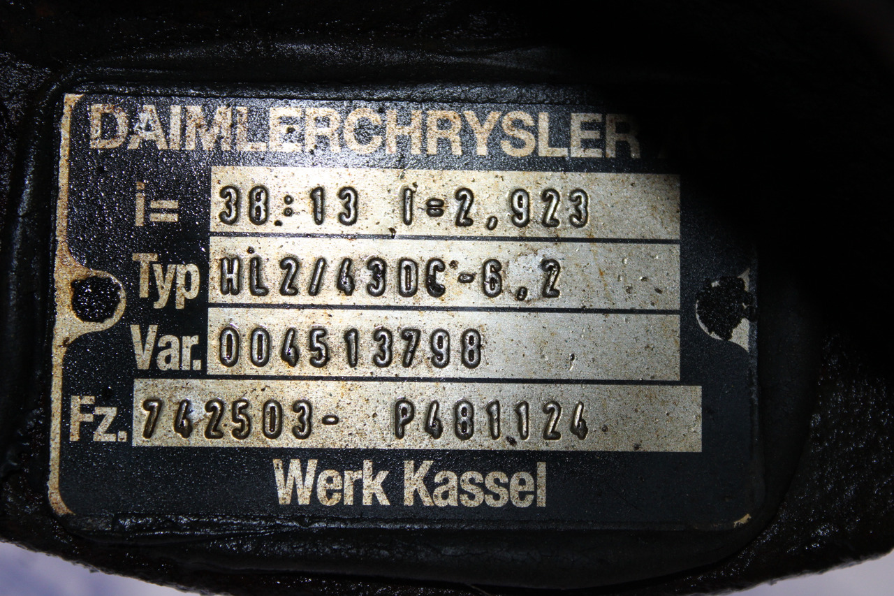 DIFERENTIAL MERCEDES ATEGO R=38:13 HL2 006503790 - Differenzial Getriebe für LKW: das Bild 3 DIFERENTIAL MERCEDES ATEGO R=38:13 HL2 006503790 - Differenzial Getriebe für LKW: das Bild 3