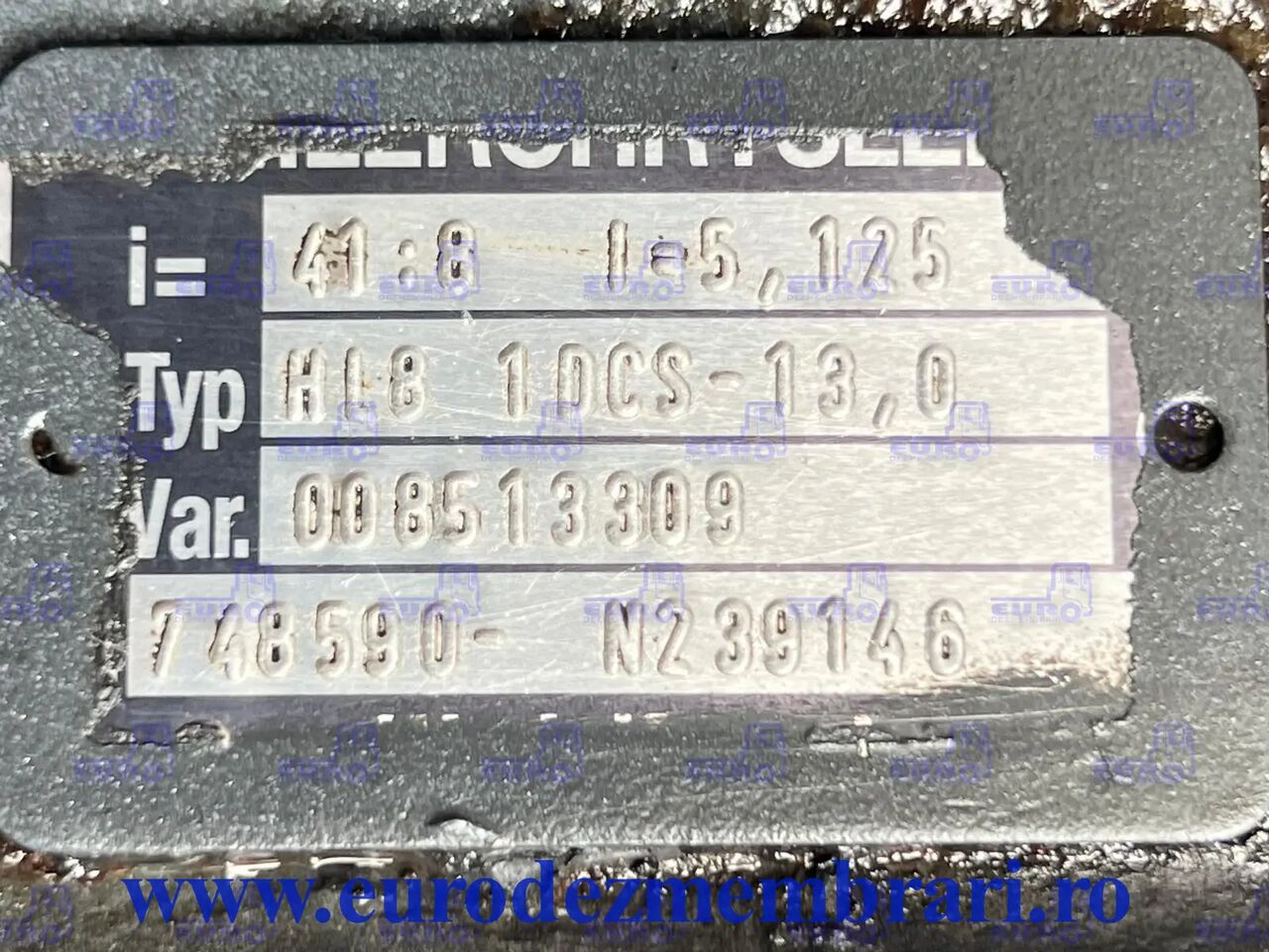 DIFERENTIAL MERCEDES HL8 R=41:8 R=5.125 - Differenzial Getriebe für LKW: das Bild 4 DIFERENTIAL MERCEDES HL8 R=41:8 R=5.125 - Differenzial Getriebe für LKW: das Bild 4