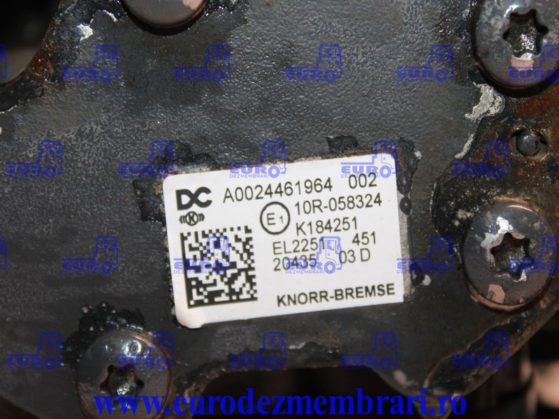 SUPAPA REFULARE MERCEDES ACTROS MP4 A0024461964, K184251 - Bremsventil für LKW: das Bild 2 SUPAPA REFULARE MERCEDES ACTROS MP4 A0024461964, K184251 - Bremsventil für LKW: das Bild 2