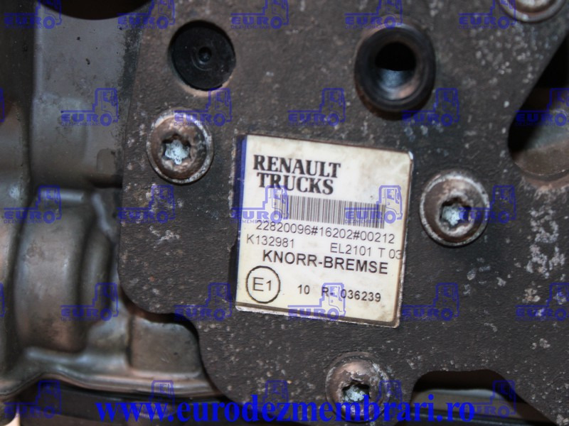 SUPAPA REFULARE RENAULT T 22820096, K132981 - Bremsventil für LKW: das Bild 3 SUPAPA REFULARE RENAULT T 22820096, K132981 - Bremsventil für LKW: das Bild 3