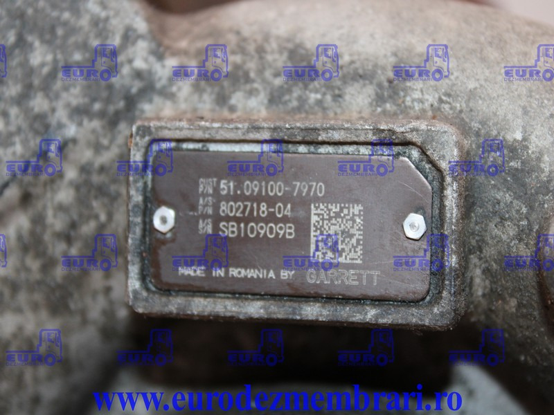 TURBOSUFLANTA MAN D26 EURO 6 51.09100.7970 - Turbolader für LKW: das Bild 2 TURBOSUFLANTA MAN D26 EURO 6 51.09100.7970 - Turbolader für LKW: das Bild 2