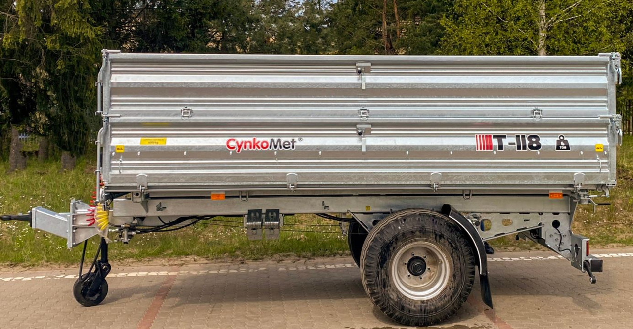 Cynkomet Przyczepa 6 T / ANHÄNGER / TRAILER - Landwirtschaftlicher Kipper: das Bild 2 Cynkomet Przyczepa 6 T / ANHÄNGER / TRAILER - Landwirtschaftlicher Kipper: das Bild 2