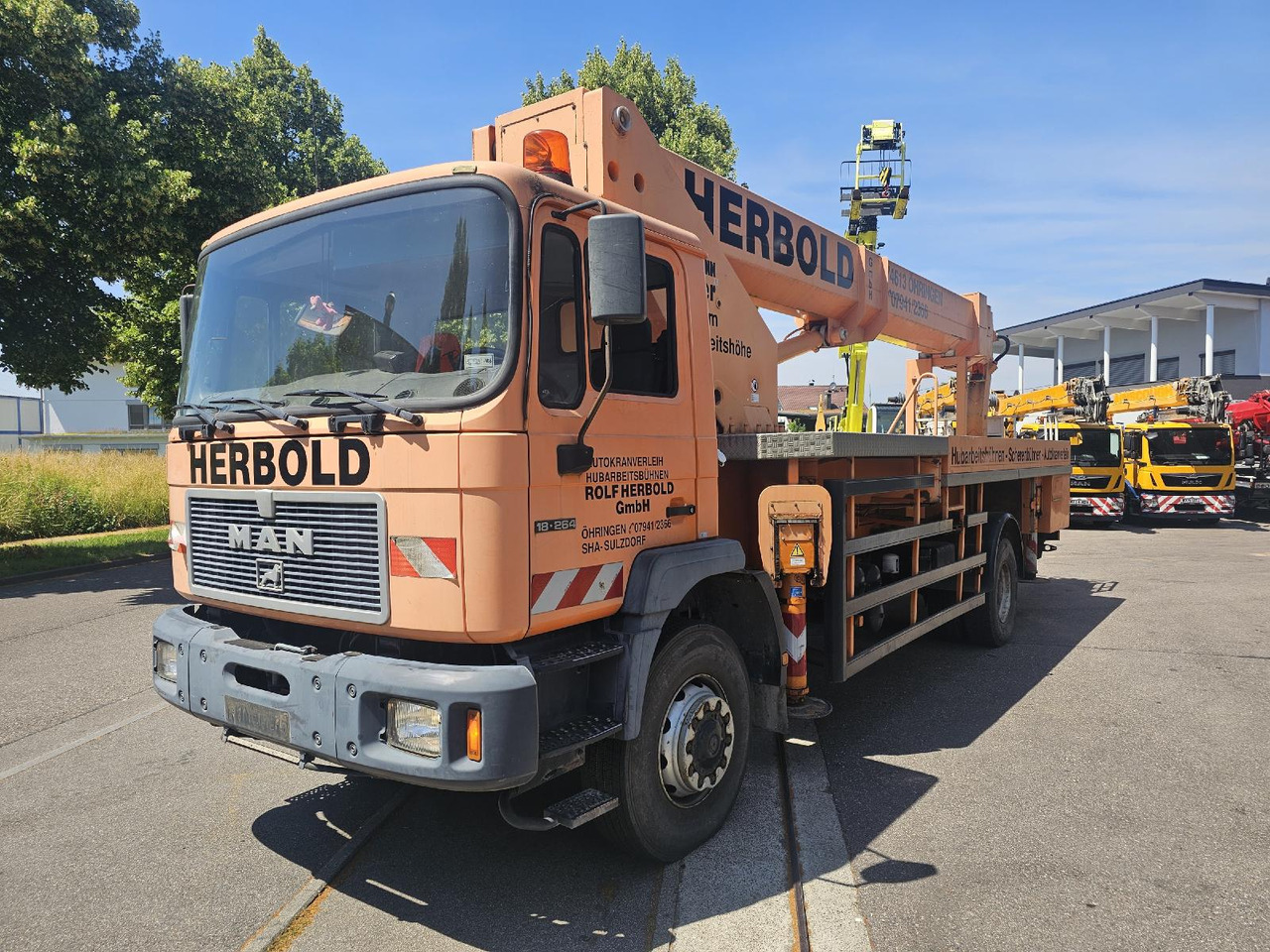 Ruthmann Steiger T 420 auf MAN 18.264 4x4 ALLRAD - LKW mit Arbeitsbühne: das Bild 1 Ruthmann Steiger T 420 auf MAN 18.264 4x4 ALLRAD - LKW mit Arbeitsbühne: das Bild 1
