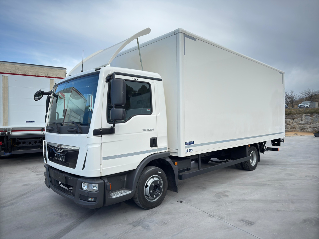 MAN 8.190 TGL E6 (VAN) - Koffer LKW: das Bild 1 MAN 8.190 TGL E6 (VAN) - Koffer LKW: das Bild 1