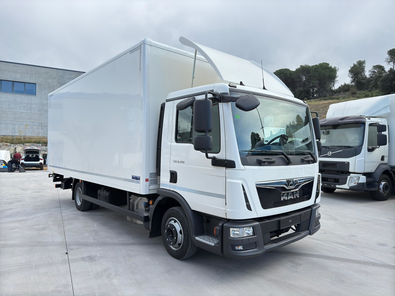 MAN 8.190 TGL E6 (VAN) - Koffer LKW: das Bild 2 MAN 8.190 TGL E6 (VAN) - Koffer LKW: das Bild 2