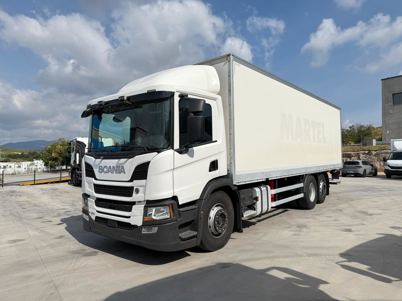 SCANIA P360 E6 (VAN) - Koffer LKW: das Bild 1 SCANIA P360 E6 (VAN) - Koffer LKW: das Bild 1