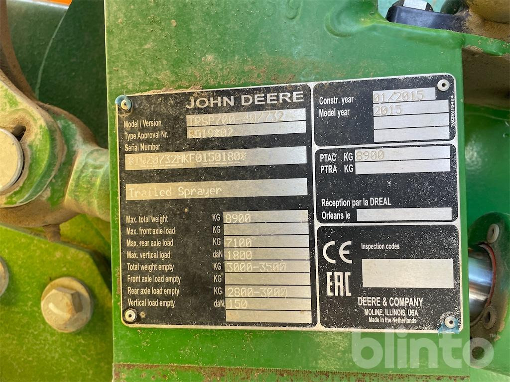2015 John Deere M732i - Pflanzenschutzspritze: das Bild 5 2015 John Deere M732i - Pflanzenschutzspritze: das Bild 5