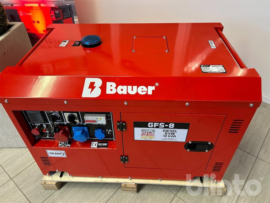 Bauer GFS-8 (2025) - Stromgenerator: das Bild 1 Bauer GFS-8 (2025) - Stromgenerator: das Bild 1