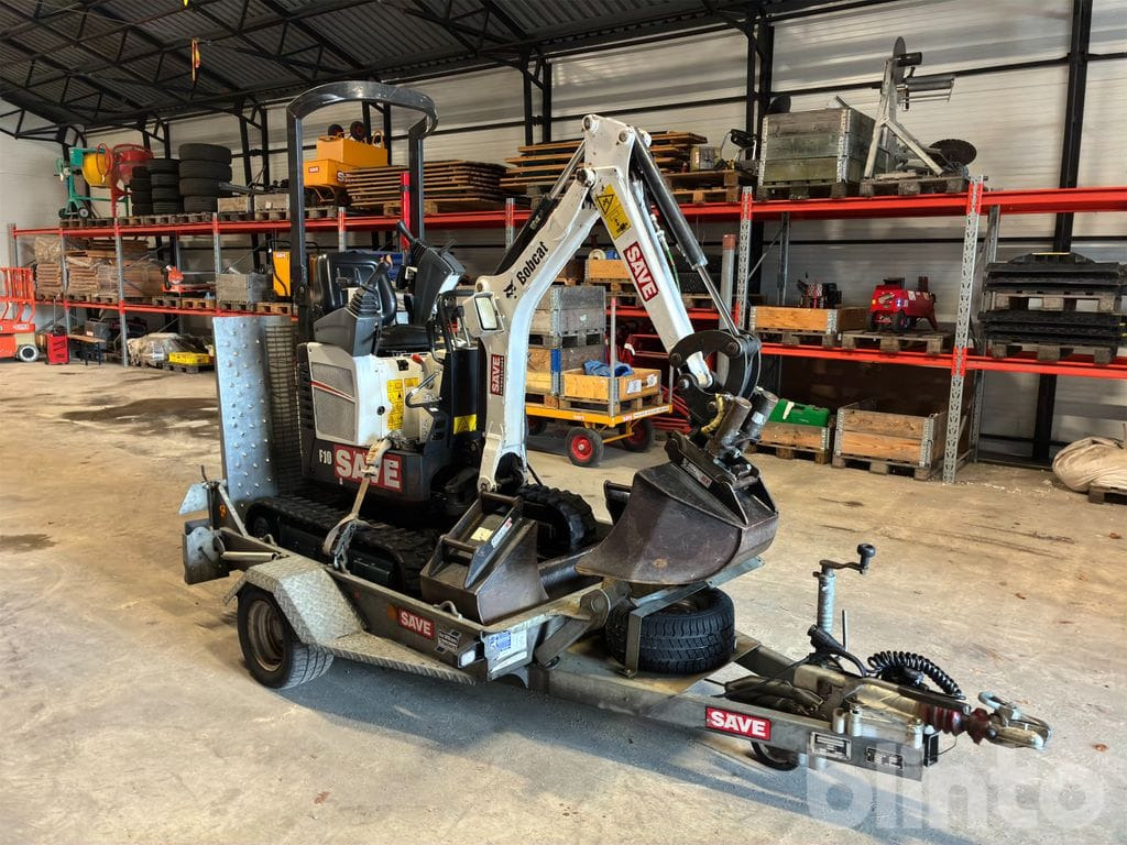 Bobcat E10 - Minibagger: das Bild 2 Bobcat E10 - Minibagger: das Bild 2